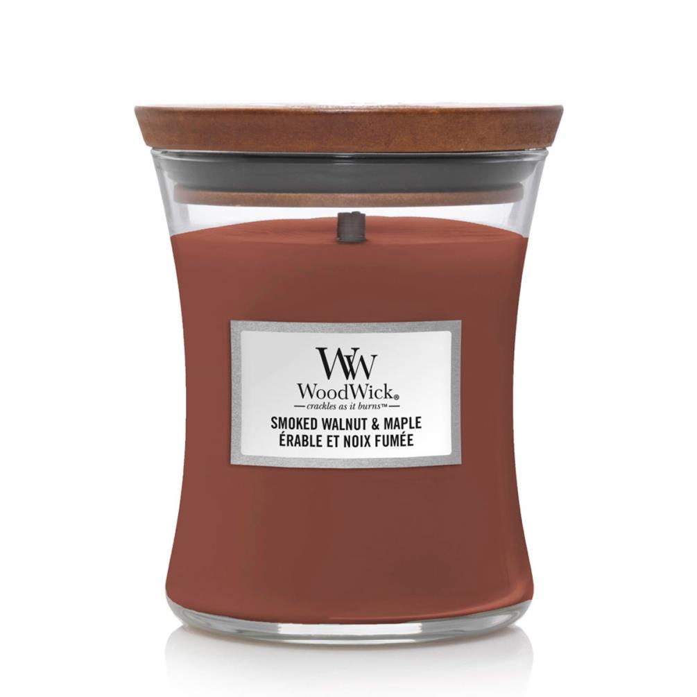 WoodWick Smoked Walnut & Maple Medium Hourglass Candle £22.49